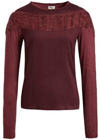 Khujo, Damen Shirt ' CONDA ', Weinrot