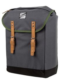 Nitro, Damen Rucksack 'Venice', Braun / Oliv / Schwarzmeliert