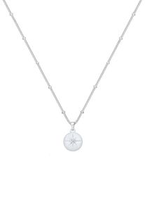Elli Premium, Damen Kette 'Astro', Silber / Weiß