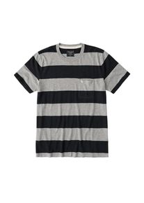 Abercrombie & Fitch Abercrombie & Fitch, Herren Shirts Polos 'BOLD RUGBY STRIPE 5CC', Grau