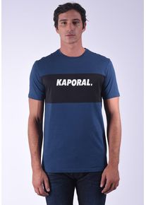 Kaporal5 Kaporal, Herren T-Shirt 'Syrus Megrch', Blau / Schwarz / Wei&szlig;