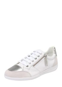 Geox, Damen Sneaker 'D MYRIA', Silber / Wei&szlig;