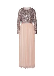 Vila, Damen Kleid 'Sparrow', Rosegold / Puder