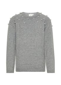 name it, M&auml;dchen Pullover, Grau