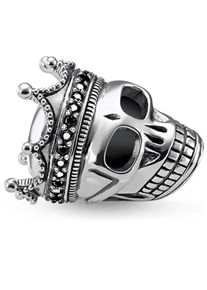 Thomas Sabo, Damen Bead 'Karma', Schwarz / Silber