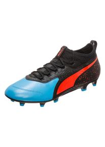Puma, Herren Fußballschuhe 'Puma Onew 19.3', Hellblau / Rotmeliert / Schwarz
