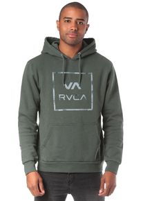 RVCA, Herren Kapuzenpullover 'Va All The Way', Dunkelgr&uuml;n