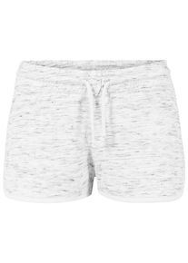 Urban Classics, Damen Hotpants, Wei&szlig;meliert