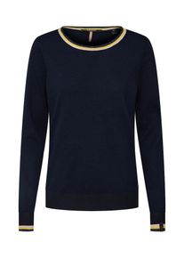 Scotch & Soda SCOTCH & SODA, Damen Pullover, Nachtblau / Gelb