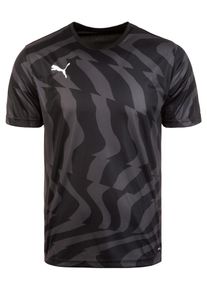 Puma, Herren Trikot 'Cup Core', Basaltgrau / Schwarz
