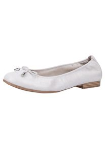 s.Oliver BLACK LABEL, Damen Ballerinas, Silber