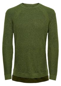 Only & Sons Only & Sons, Herren Struktur Strickpullover, Oliv