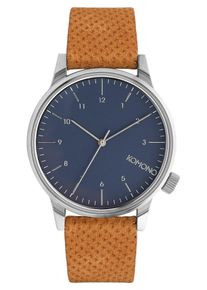 Komono, Damen Uhr 'Winston', Navy / Cognac / Silber