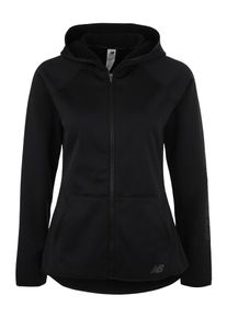 New Balance, Damen Trainingsjacke 'WJ73157', Schwarz / Wei&szlig;