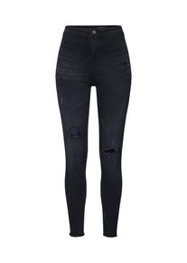 Noisy may, Damen Jeans 'NMELLA SUPER HW ANK DES JEANS', Black Denim