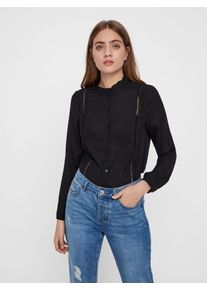 Véro Moda VERO MODA, Damen Hemd, Schwarz