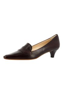 Evita, Damen Pumps, Dunkelbraun