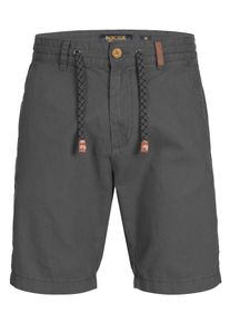INDICODE JEANS, Herren Shorts 'Bowmanville', Grau