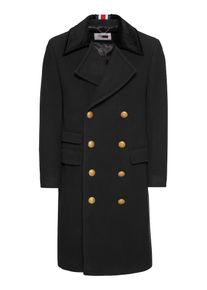 Tommy Hilfiger, Herren Mantel 'LEWIS HAMILTON MILITAR GREATCOAT', Dunkelblau