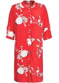 Khujo, Damen Kleid 'Naga', Dunkelblau / Rot / Weiß