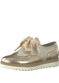 Marco Tozzi, Damen Halbschuh, Beige / Gold