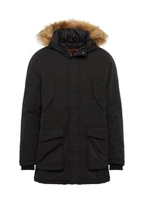 Review, Herren Parka 'ANORAK RGLN FUR', Schwarz