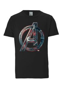logoshirt, Herren T-Shirt 'Avengers - Age Of Ultron', Schwarz