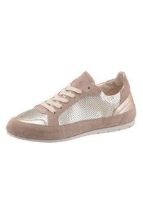 Manas Design MANAS, Damen Schn&uuml;rer, Camel / Gold