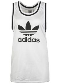 adidas originals, Damen Tanktop 'AA-42 TANK MESH', Schwarz / Weiß
