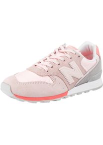 New Balance, Damen Sneaker 'WR996-STG-D', Hellorange / Pink / Altrosa