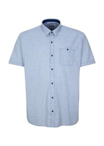 s.Oliver RED LABEL, Herren Kurzarmhemd, Hellblau