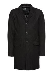 INDICODE JEANS, Herren Mantel 'Mathieu Solid', Schwarz