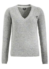 Khujo, Damen Pullover 'LAYANA', Grau / Graumeliert