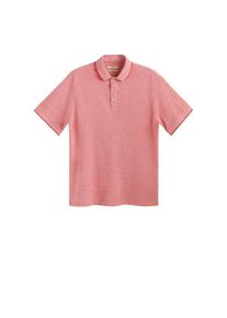 Mango Man, Herren Poloshirt 'Semi', Hellrot