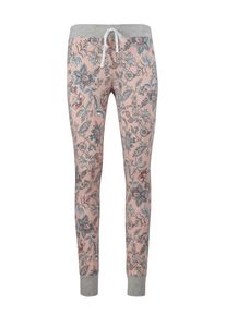 Skiny, Damen Pyjama Hose 'Desert Garden', Grau / Altrosa