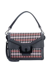 Coccinelle, Damen Handtasche 'Ambrine', Rosa / Rot / Schwarz / Weiß