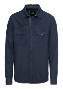 LTB, Herren Hemd 'FEMACE SHIRT', Navy / Grün