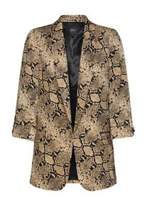 Only, Damen Blazer, Braun / Schwarz
