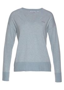 Lacoste, Damen Pullover, Taubenblau