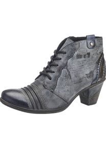 Remonte, Damen Schn&uuml;rstiefeletten, Rauchblau