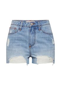 Funky Buddha, Damen Shorts, Hellblau