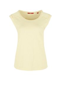 s.Oliver RED LABEL, Damen Top, Gelb