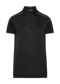 J. Lindeberg J.Lindeberg, Herren 'Matty Reg TX Jersey' Poloshirt, Schwarz / Wei&szlig;