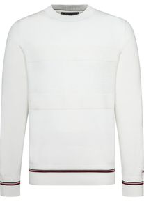 Tommy Hilfiger, Herren Pullover, Marine / Rot / Weiß