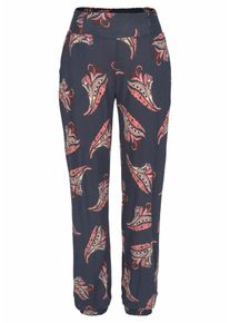 Lascana, Damen Strandhose, Navy / Mischfarben