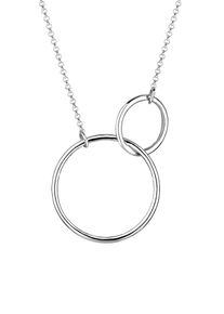 Elli, Damen Halskette 'Kreis', Silber