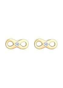 Diamore, Damen Ohrringe 'Infinity', Gold