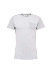 Tom Tailor, Herren T-Shirt, Hellgrau / Weißmeliert