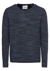 EDC by Esprit, Herren Pullover 'NOOS plated cnk', Navy