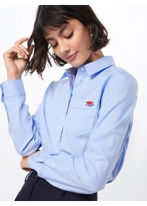 Banana Republic, Damen Bluse 'LS QUINN PLACED LIPS CONVO', Blau